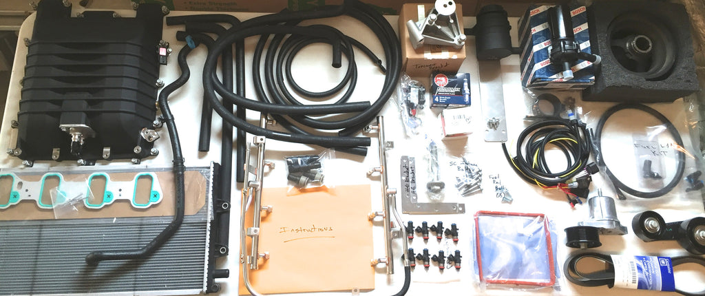 14-17 Chevy SS Sedan LSA Supercharger Conversion PARTS Kit