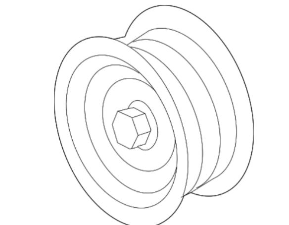 LT4 Conversion 77mm Ribbed Idler